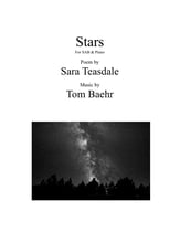 Stars SAB choral sheet music cover